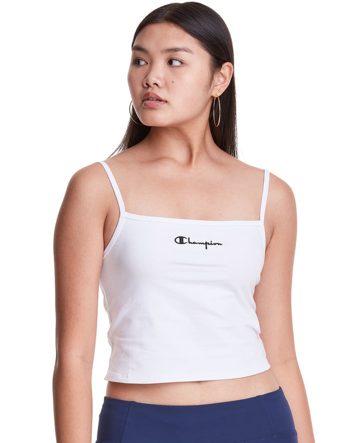 Camiseta Champion Mujer - Cropped Cami ( Blancas ) 1273480-DK